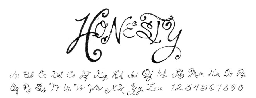 Honesty Typeface